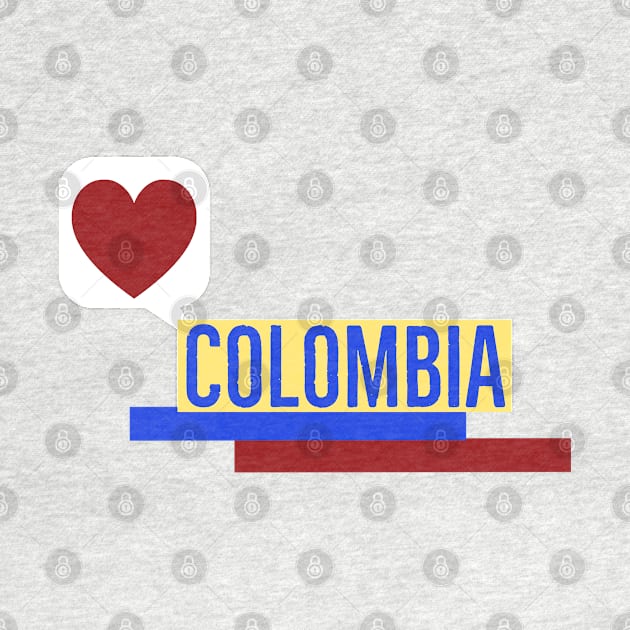 Colombia Love- Colombia Flag by cricky